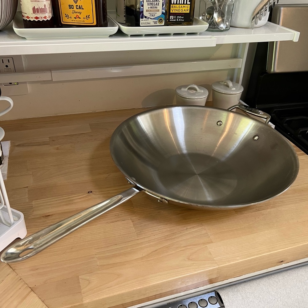 All-Clad D5 14” Wok